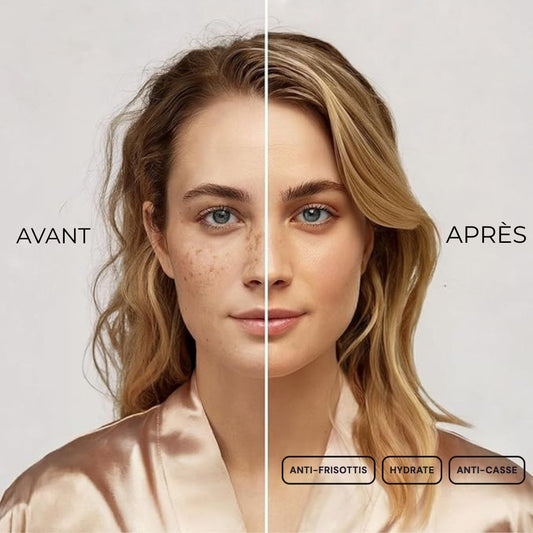 Taie d'oreiller 100% pure soie de mûrier - 22 mommes Grade A